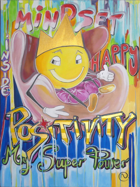 POSITIVITY 60 x 80 x 3,5 cm