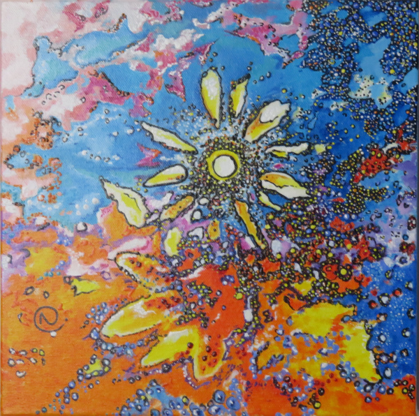 SOLEIL DES CHAMPS 30 x 30 x 3,5 cm